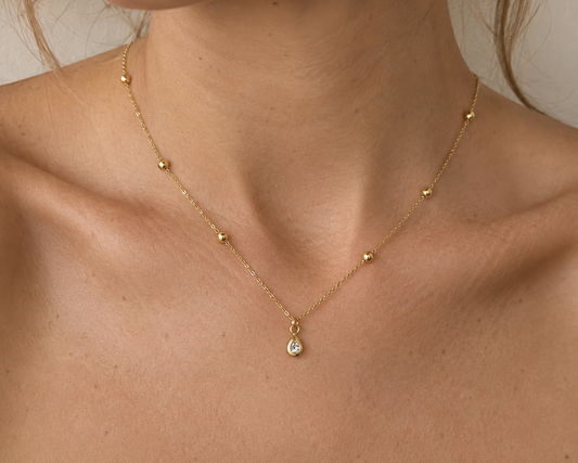 Collar simple brillante