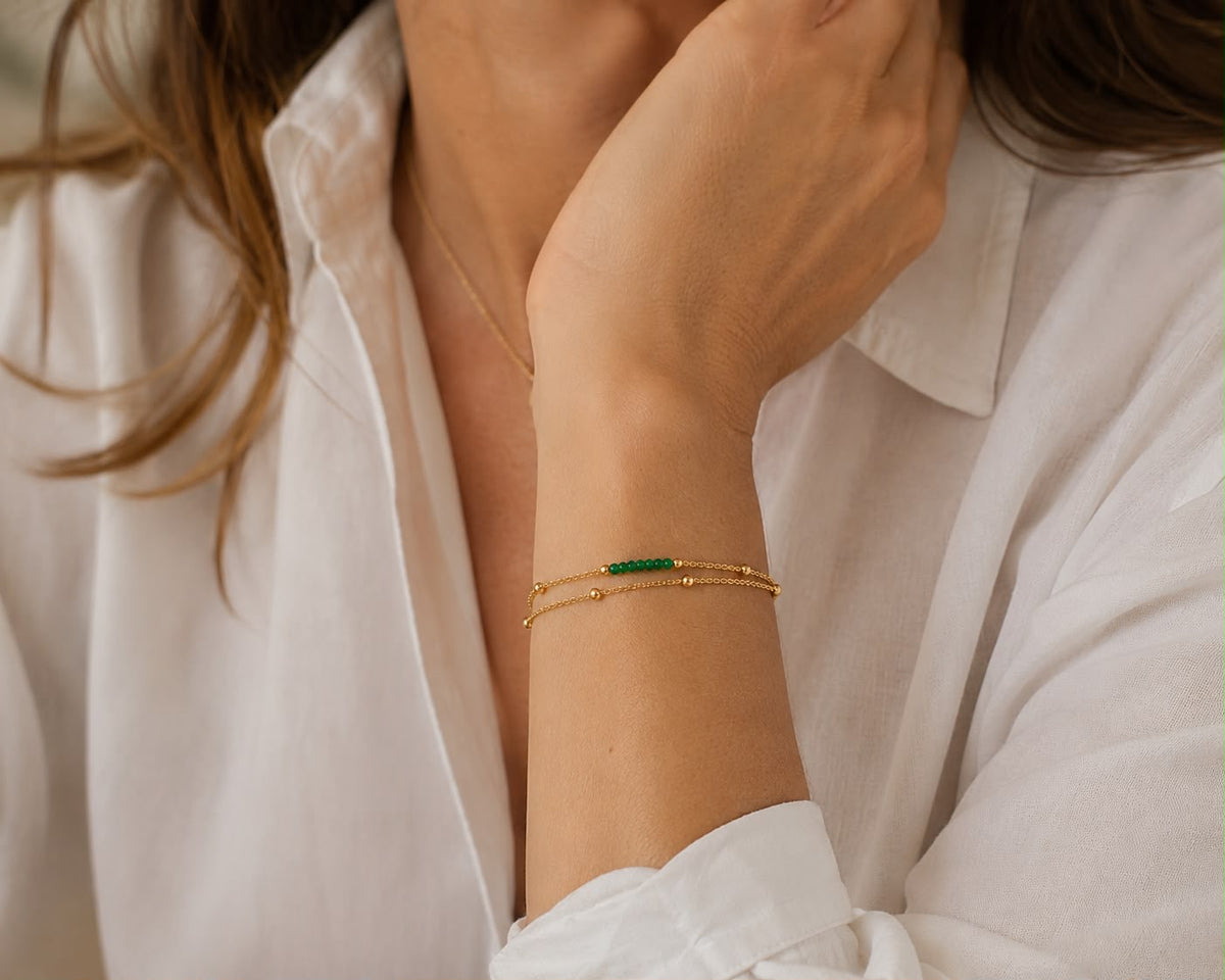 Pulsera Verde Claro